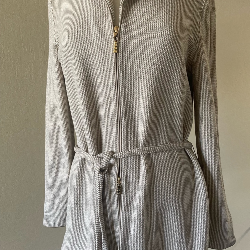 St John Collection Knit Sweater Jacket by Marie Gray Size 12